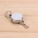 High Resilience stretching rope anti-lost burglar retractable key ring key Newly