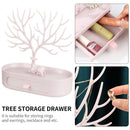 Box Tree Storage Drawer Jewelry Cases Display Stand Antlers Jewelry Rack