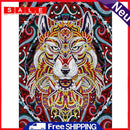 Diamond Painting Part Special-Shaped Drill Tiger Luminous Rhinestone Modern Art