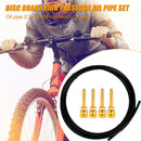 Bike Oil Needle Connector Set Hydraulic Disc Brake Hose Pipe Hose K