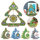 by Numbers Crystal Rhinestone Embroidery Christmas Diamond Painting Xmas Tree
