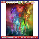 DIY Diamond Painting Butterfly Dream Catcher Full Round Drill Mosaic Art Pict