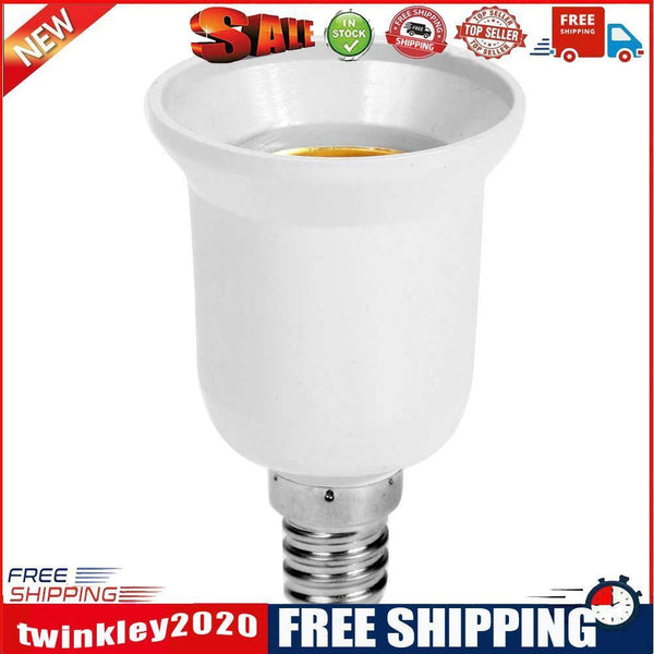 Light Adapter Screw Bulb Socket Lamp Holder Converter for E14 to E27