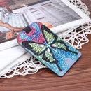 Handmade Diamond Painting Special Shape Drill Luggage Label Tag Boarding Pass