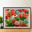Christmas Cake 5D DIY Diamond Painting Kits Full Round Drill Wall Decor Crafts
