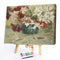 Lily Flower Oil Canvas Picture DIY Paint By Numbers Kit Hand Painted Home Decor