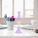 Flower Pot 5D Diamond Painting Point Drill Pen DIY Crafts (no Drill Purple)