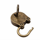 Suitcase Mini Diary Protector Security Tool Lock with Key Padlock Metal Bear