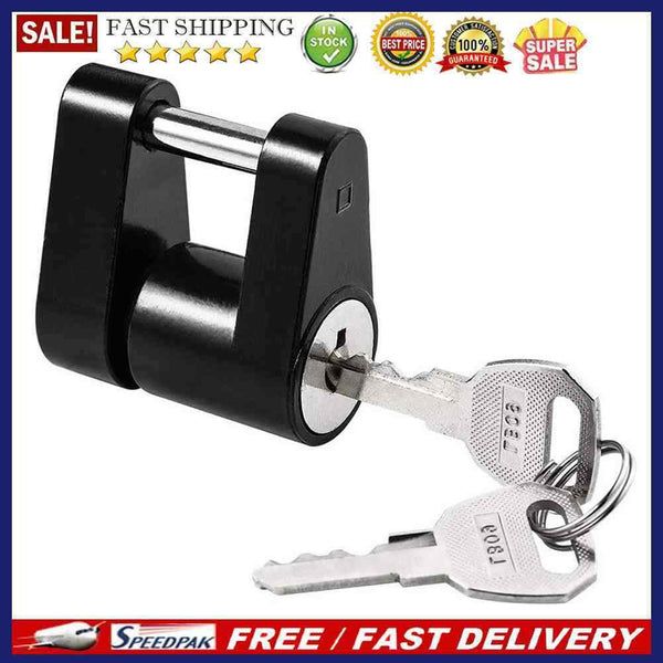 Anti-theft Trailer Hitch Lock Hitch Security Protector 1/4 Inch for RV Truc