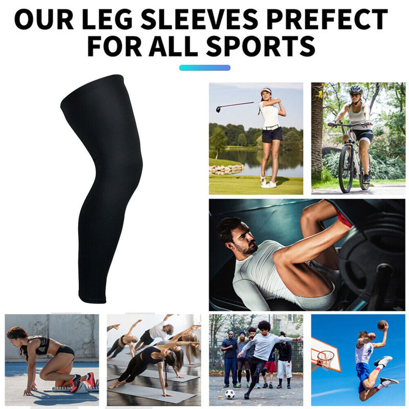Outdoor Cycling Leg Calf Sunscreen Cover Basketball Football Compression Slee