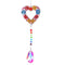 Crystal Diamond Angel Tears Catching Light Hanging Wind Chimes Decor (C)