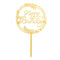 Dessert Sticks DIY Cupcake Decor Cake Topper Always Mr&Mrs Happy Birthday