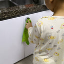3pcs Self Adhesive Towel Hook Home Seamless Wall Mounted Dishcloth Hanger