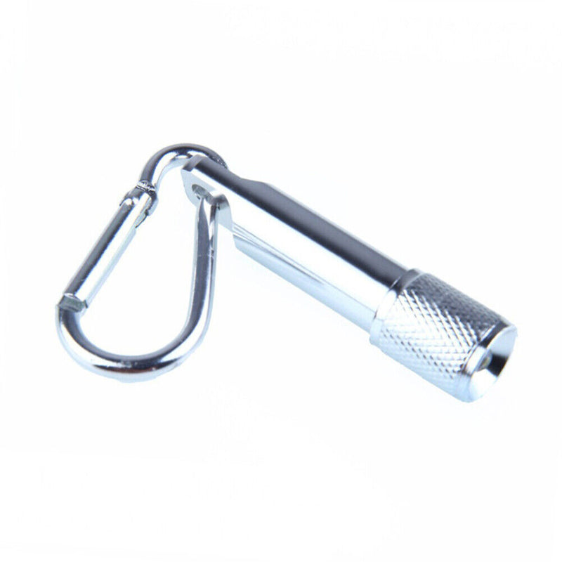 Portable Mini LED Aluminum Keychain Flashlight Light for Home Outdoor Camping