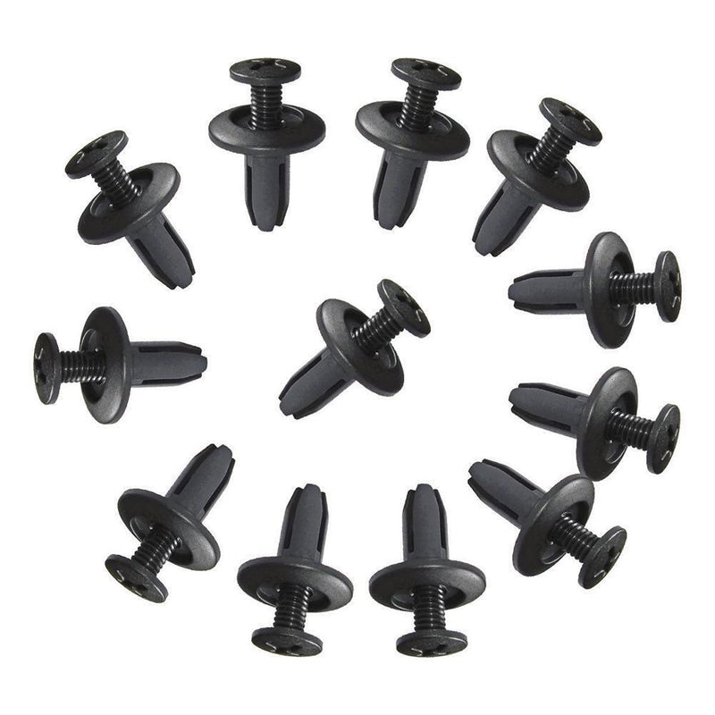 tuankay 50 6 mm Loch Auto Fender Kunststoff Push-Pin Nieten Retainer Clips für H