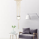 87-175cm Handmade Flower Pot Net Bag Macrame Braided Plant Hanging Basketball Hanger