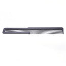 Hairdressing Carbon Anti-static Comb Wide Tooth Hair Clipper Comb (Black) Newly