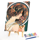 Frameless Oil Painting By Numbers DIY Kit Goddess Drawing On Canvas Art Craft