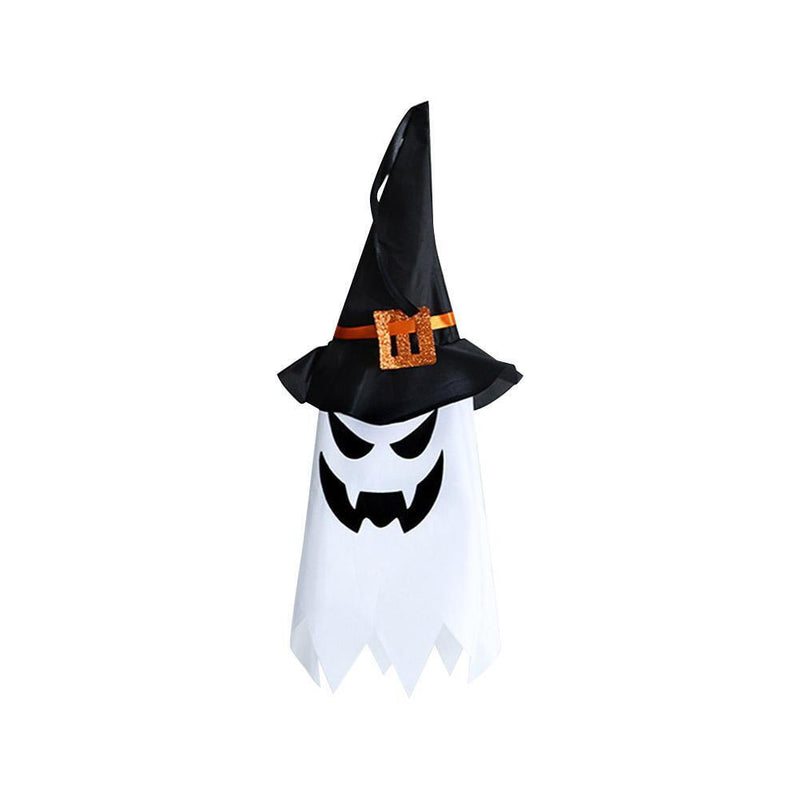 Halloween Luminous Ghost Face Weird Atmosphere Props for Garden Background (L)