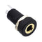 5PCS PJ-392A 3.5mm 3 Pole Black Audio Jack Socket Stereo Solder Panel Connector