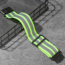 Wristband Cycling Reflective Strips Warning Armband Bicycle Bind Strap