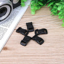50pcs 10mm Plastic Hardware Dual Adjustable Side Release Buckle