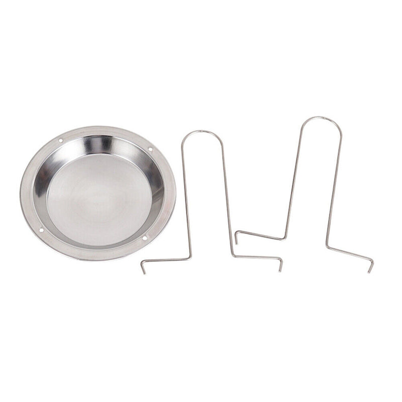 Outdoor Camping BBQ Roast Chicken Grill Holder Fork Non-stick Roaster Rack Newly