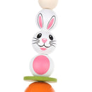 Ornament DIY Easter Wood Beads Tassel Easter Tassel Farmhouse Rustic Beads