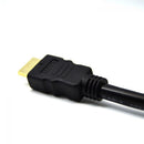 M/F Splitter Port 1080p Adapter Male to 2 Female HDMI 1 In 2 Out Converter