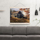 5D Kit Rhinestone Pictures DIY Country House Full Round Drill Diamond Paint