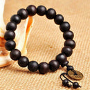 Men's Wooden Buddha Buddhist Prayer Beads Tibet Mala CL Bracelet. A8Q7 TI  best