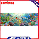 Cross Stitch Kits 11CT Stamped DIY Seabed Full Embroidery Craft