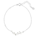 Ginkgo Leaf Pendant Leaf Bracelet Adjustable Couple Bracelet Chain Bangle