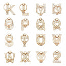 Socket Luxury 360 Rotation Finger Ring Holder Car Bracket Letter Phone Stand