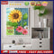 Letter Sunflower Oil Paint By Numbers Kit DIY Acrylic Painting Home Decoration