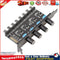 8 Channels PC Case Cooling Fan HUB 4 Knob Radiator Speed Controller (SATA) Newly