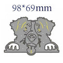 Dog Metal Cutting Dies Cutting Stencil DIY Scrapbooking Card E0E5 Paper Q4E4