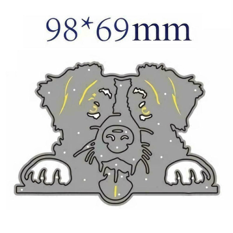 Dog Metal Cutting Dies Cutting Stencil DIY Scrapbooking Card E0E5 Paper Q4E4