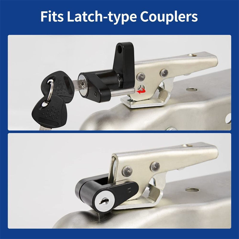 Extra Long Heavy Duty Tow Trailer Hitch Lock Pin Towing Hitch Lock Receiver