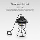 LED Camping Lamp Iron Outdoor Hanging Lantern USB Rechargeable (Tall) Newly