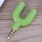 3.5mm Stereo Audio Jack Earphone Headphone 2 Way U Splitter Adapter Newly