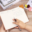 Cute Accessories Heart Bookmark 8 Pieces Leather Leather Reading Book Marker