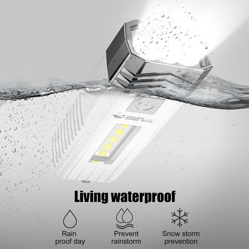 Portable Led Cob Flashlight Cycling Accessories Lamp Torch for Camping Advent