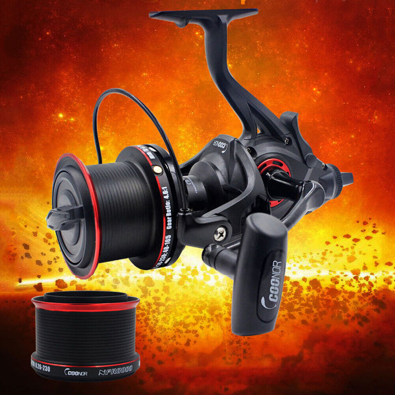 NFR 9000+8000 Metal Spool Fishing Reel High Speed 4.6/1 12+1BB Casting Wheel