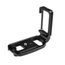 Aluminum DSLR L Camera Bracket Tripod Head Quick Release Plate for Nikon D750