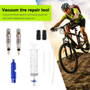 60ml MTB Road Bike Tubeless Tyre Sealant Injector Syringe Tool Kit (Blue) Newly