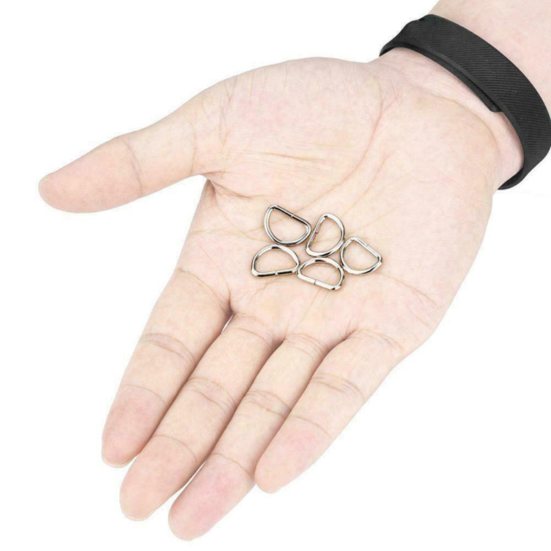 Metal Heavy Duty Hand Bag Purse Strap Belt Web Dee Rings 2022 Q Leather D Z9E5