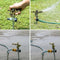 Automatic Rotating Watering Metal Spike Sprayer Garden Irrigation Sprinkler Tool