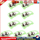 10pcs/Set Luminous Twin Bells Fishing Bite Alarms Portable Fishing Tackle Newly