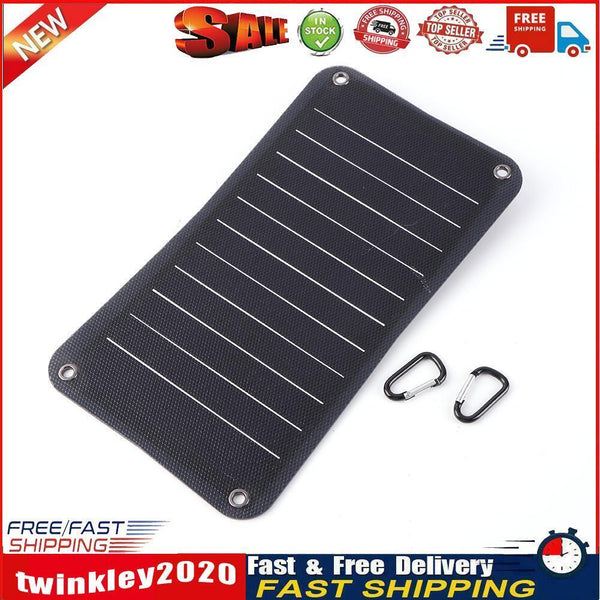 ETFE Solar Panel Portable 10W 5V Charger for Mobile Phone Camping Travel Newly